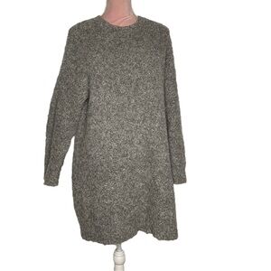 Debut Long‎ Sleeve Gray Dress